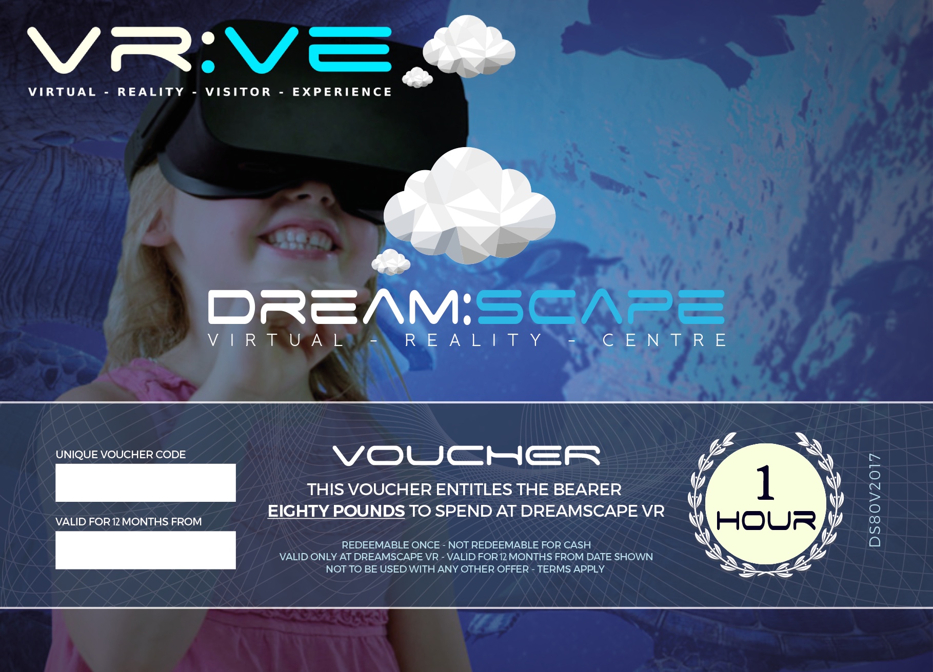 Gift Voucher 1 Hour The VRVE